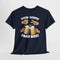 Lustig Schere Stein Paar Bier T-Shirt