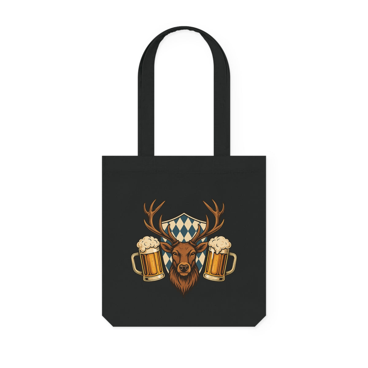 Oktoberfest Hirsch & Bier – Bayerisches Wiesn Tragetasche