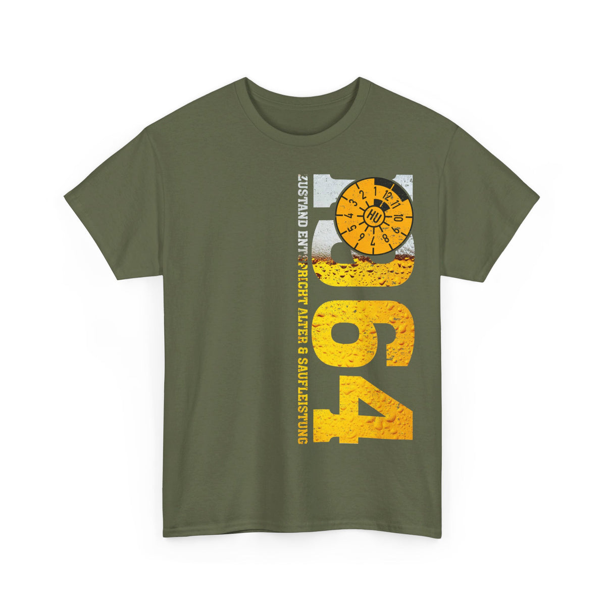 Geburtstag 1964 Zustand entspricht Alter und Saufleistung TÜV Bier Lustiges Mechaniker Geschenk T-Shirt