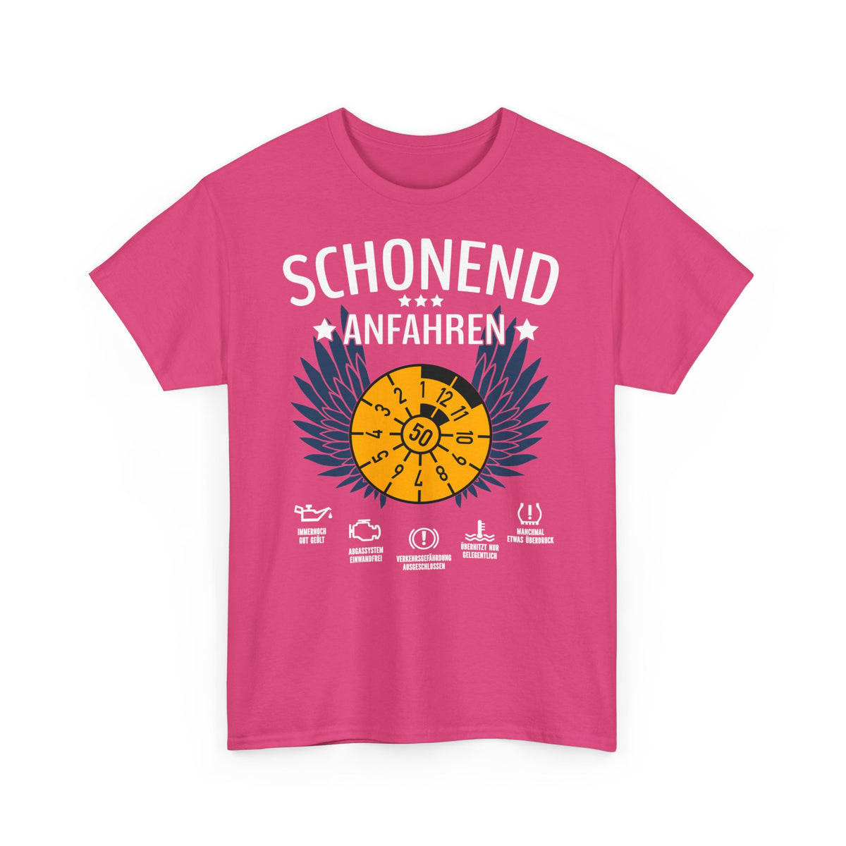 50. Geburtstag TÜV erteilt - Schonend anfahren - Lustiges Geschenk T-Shirt