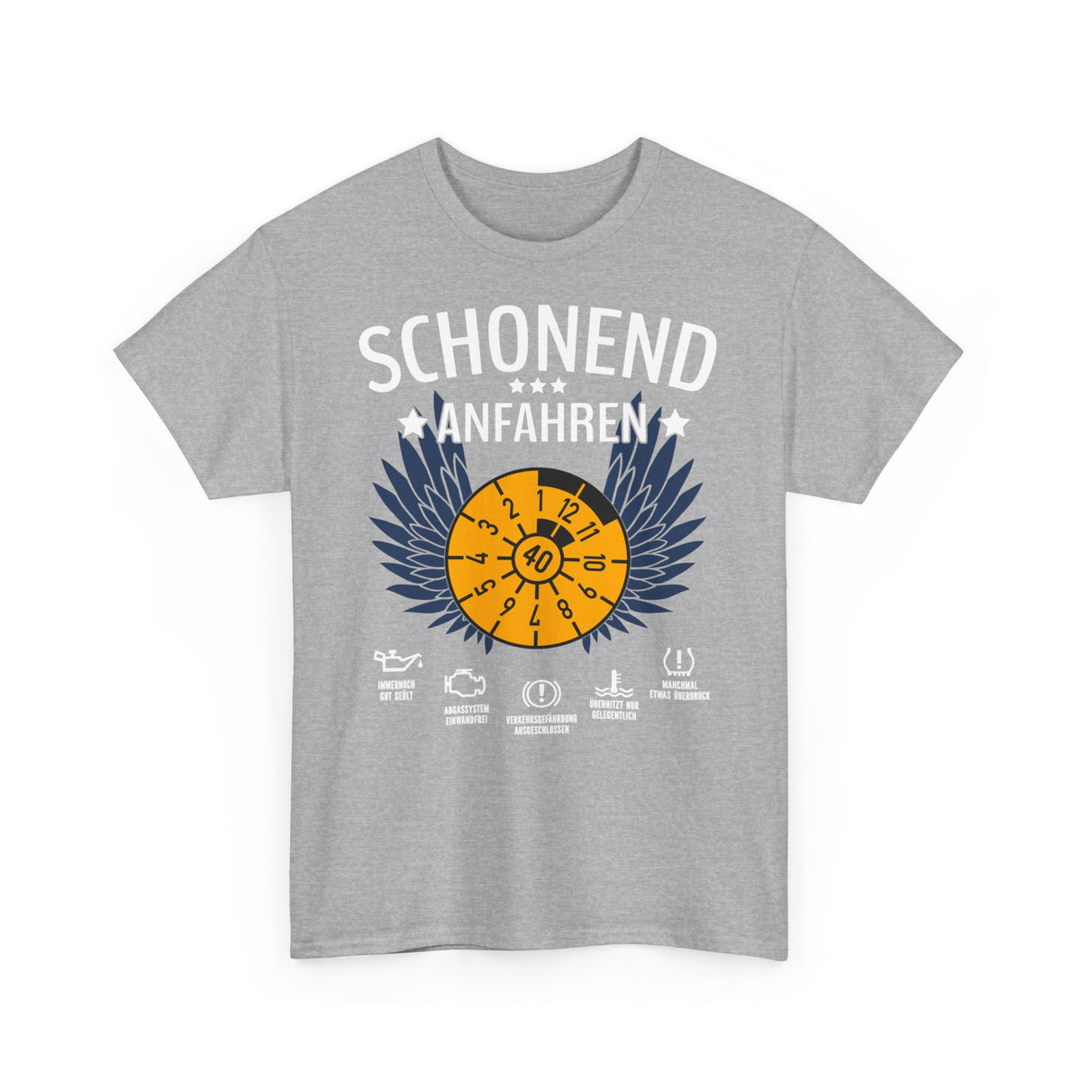 40. Geburtstag TÜV erteilt - Schonend anfahren - Lustiges Geschenk T-Shirt