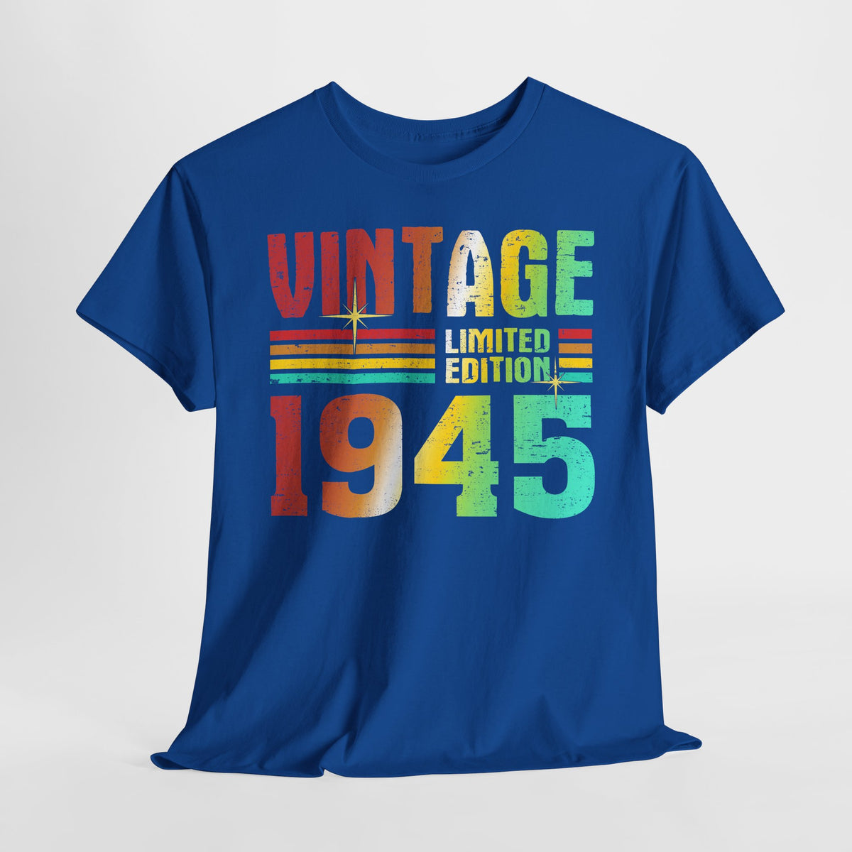 80. Geburtstag Vintage Retro Limited Edition Geboren 1945 Geschenk T-Shirt