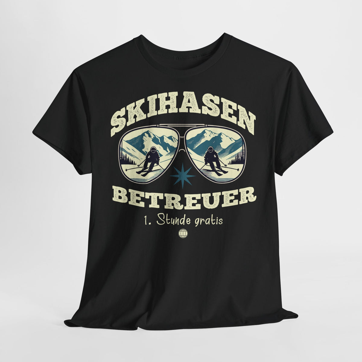 Ski Fahren Berghütten Shirt - Skihasen Betreuer Lustiges Geschenk T-Shirt