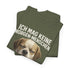 Mürrischer Hund Morgenhasser – Geschenk für Morgenmuffel – Kaffee Shirt