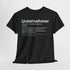 Unternehmer Definition Shirt - Finanzamt Bit*ch - für Selbständige - Lustiges Männer T-Shirt