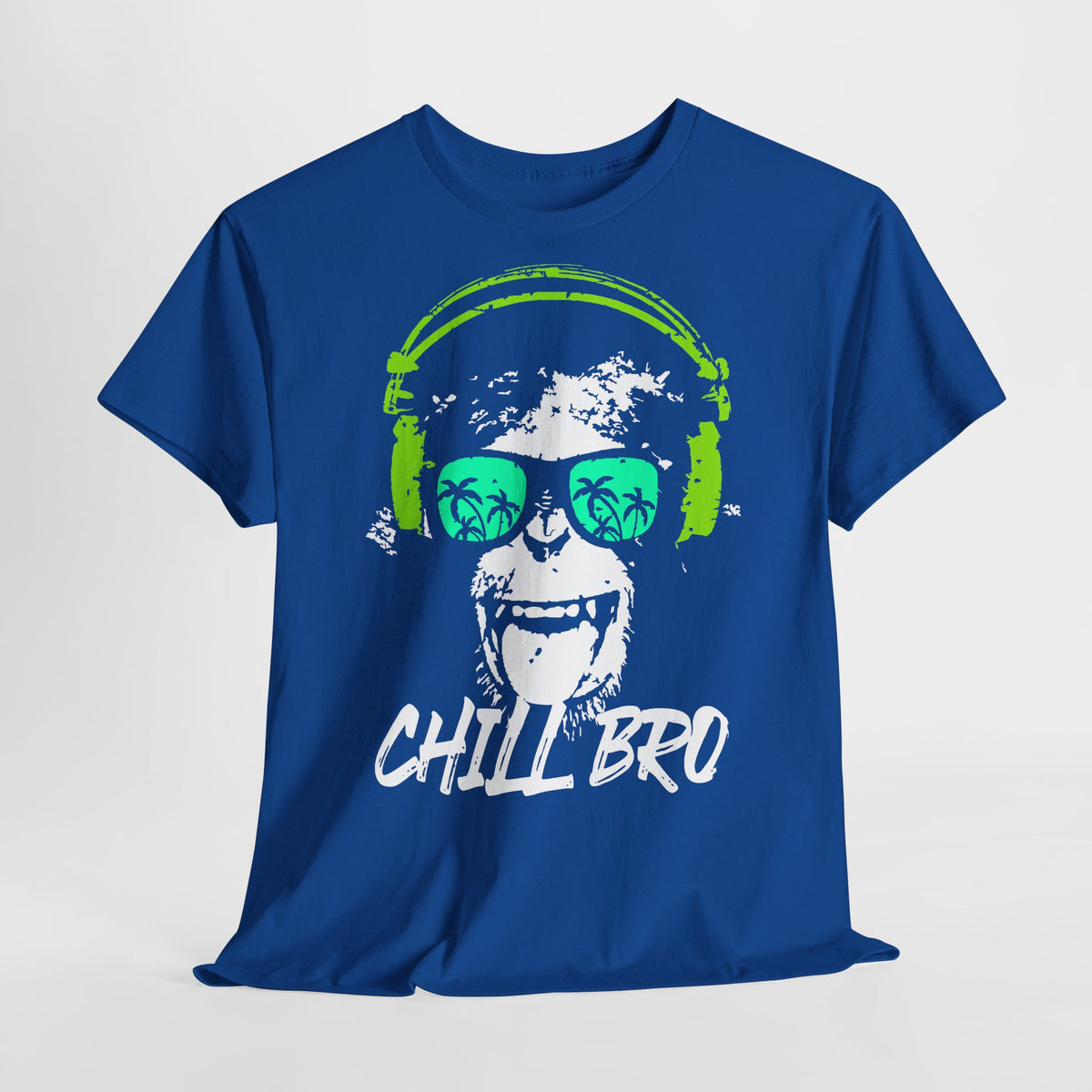 CHILL BRO - Cooler Affe mit Sonnenbrille Geschenkidee Gamer Gaming T-Shirt