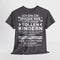 Stolzer Papa von verrückten Kindern – Lustiges Vatertags-Shirt