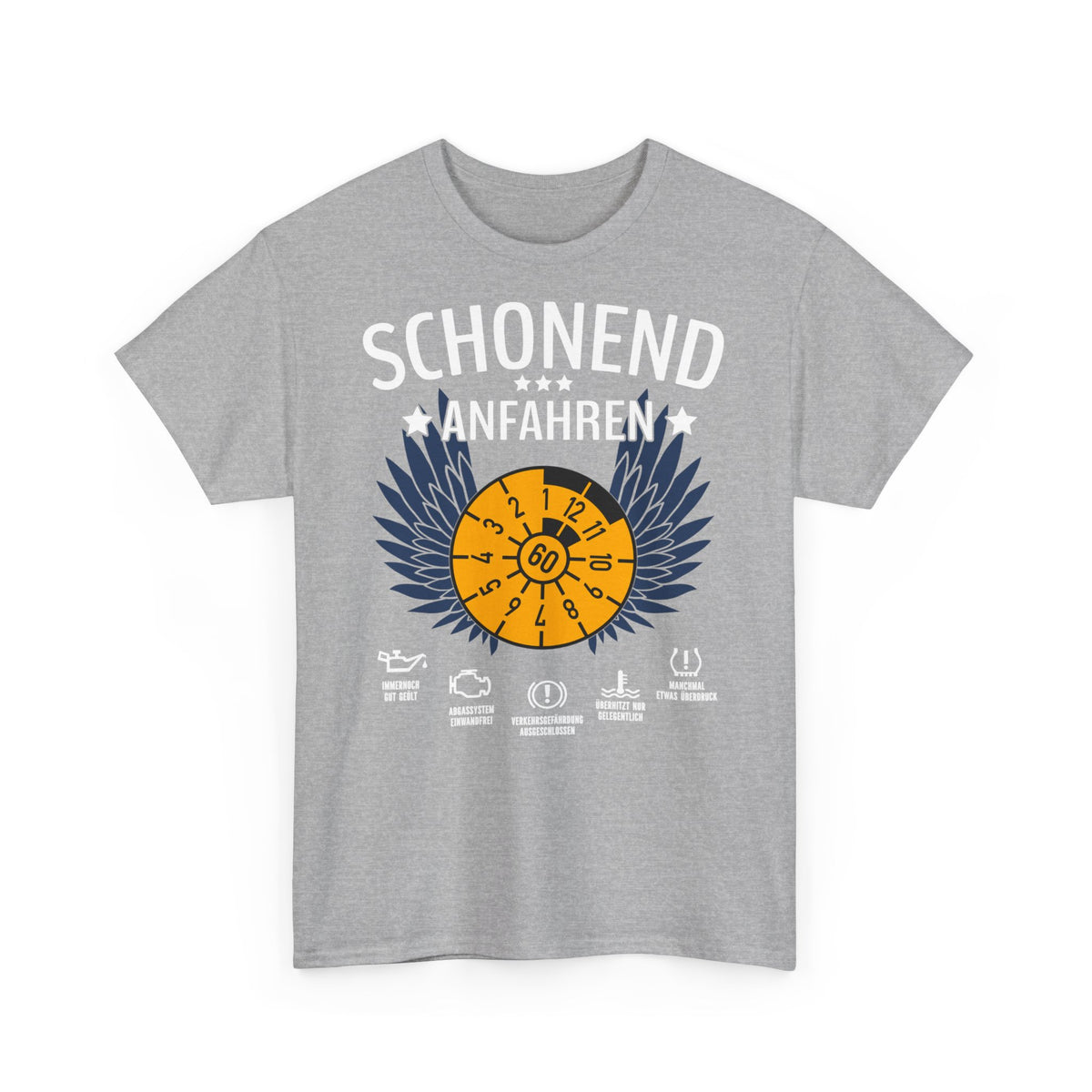60. Geburtstag TÜV erteilt - Schonend anfahren - Lustiges Geschenk T-Shirt