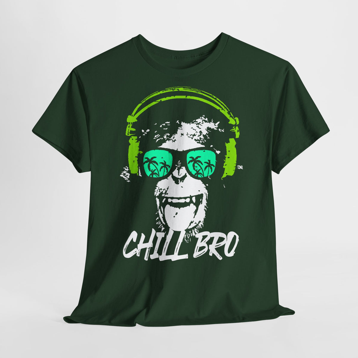 CHILL BRO - Cooler Affe mit Sonnenbrille Geschenkidee Gamer Gaming T-Shirt