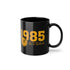 40 Geburtstag Kaffeetasse Jahrgang 1985 – TÜV Stempel - Entspricht Zustand und Laufleistung