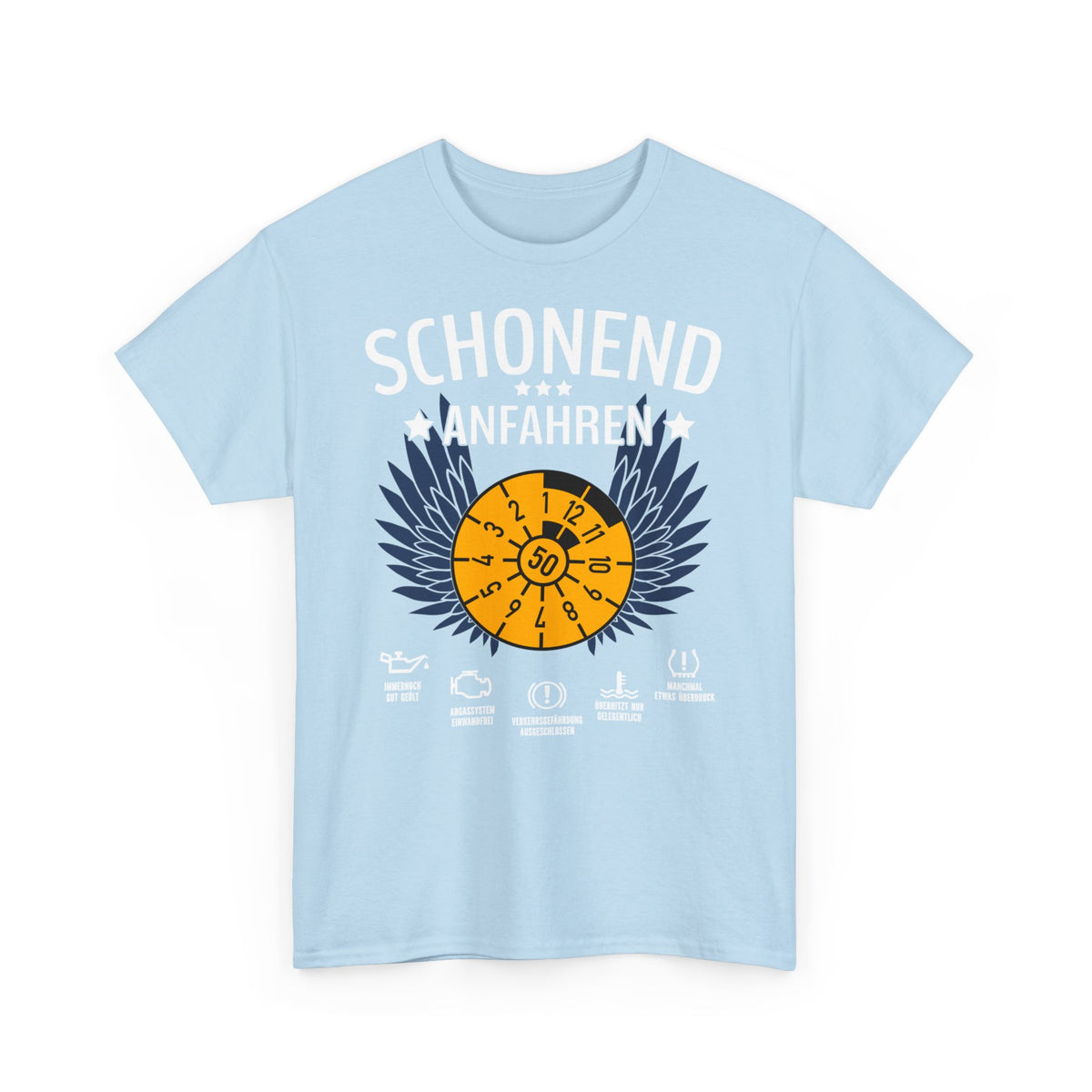 50. Geburtstag TÜV erteilt - Schonend anfahren - Lustiges Geschenk T-Shirt