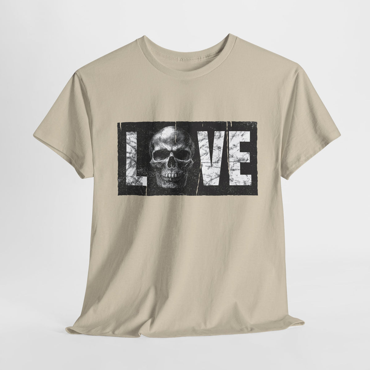 Totenkopf LOVE - Schönes Streetstyle Shirt - Unisex Shirt