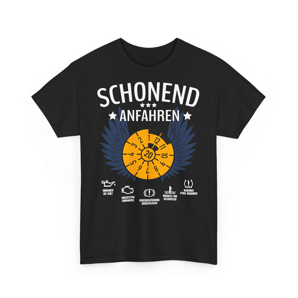 20. Geburtstag TÜV erteilt - Schonend anfahren - Lustiges Geschenk T-Shirt