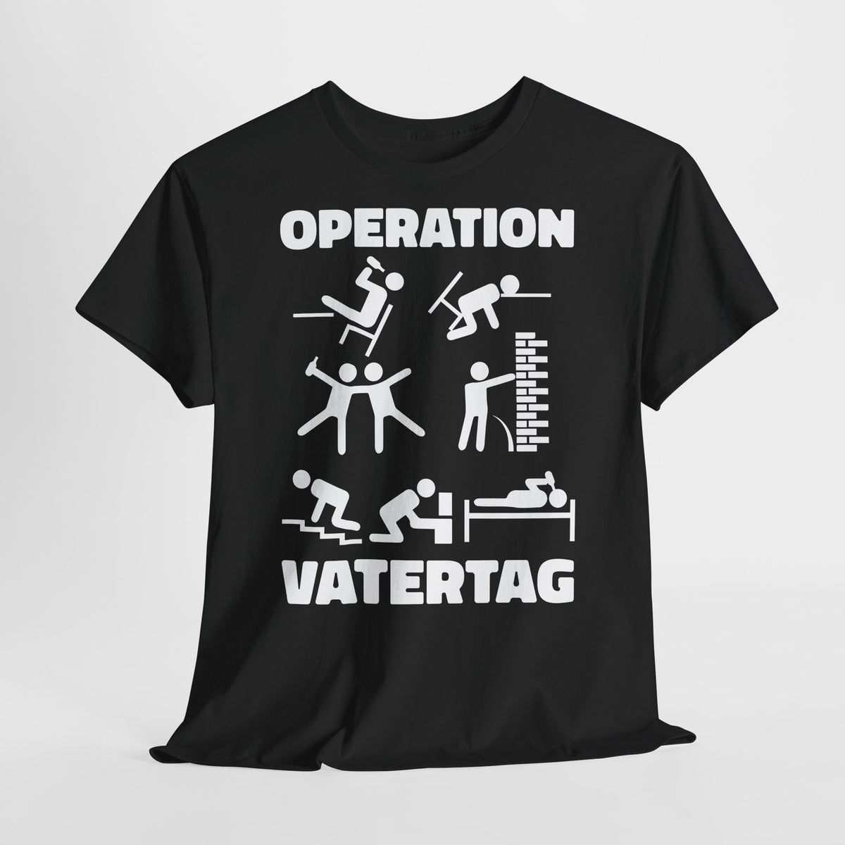 Operation Vatertag - Papa Vatertags Shirt - Lustiges Vatertag Geschenk T-Shirt