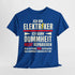 Bin Elektriker kann Dummheit nicht reparieren Lustiges T-Shirt