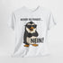 Lustiger Pinguin - Bevor Du Fragst Nein - Lustig T-Shirt