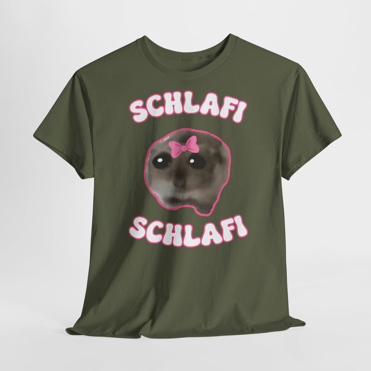 Schlafi Schlafi Lustiger Hamster - Hamster Hamstie Meme Schlaf T-Shirt