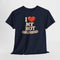 I Love My Hot Girlfriend - Witziges Partner Shirt
