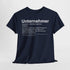 Unternehmer Definition Shirt - Finanzamt Bit*ch - für Selbständige - Lustiges Männer T-Shirt