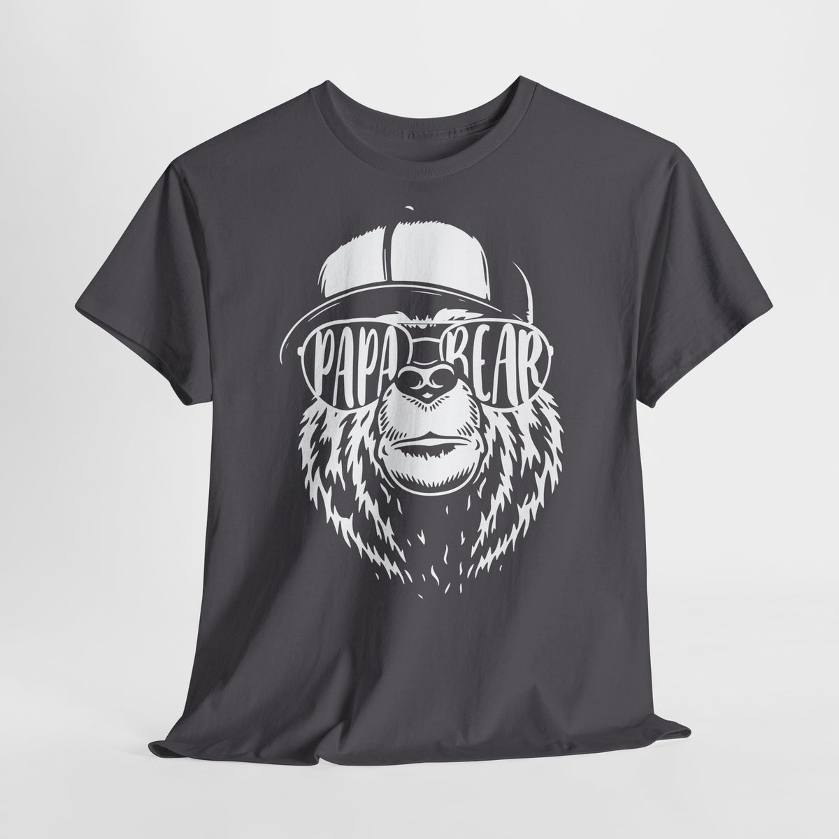 Papa Vatertag Shirt - Papa Bär Papa Bear - Bär mit Sonnenbrille - Lustiges Vatertag Geschenk T-Shirt