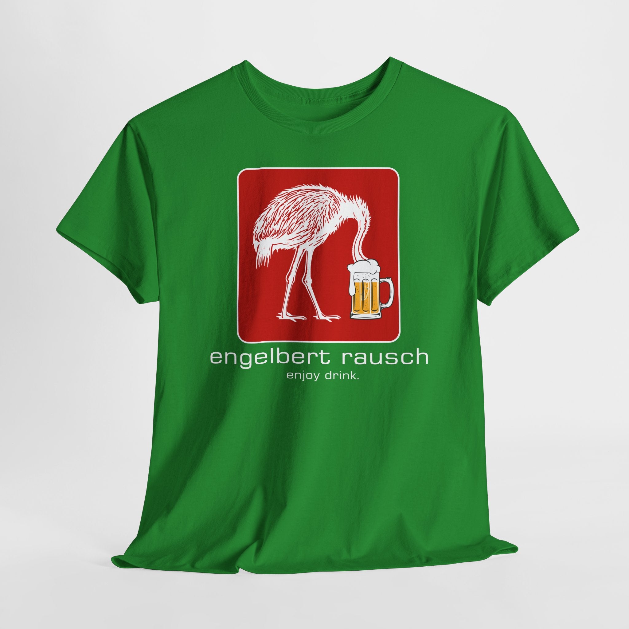 Engelbert Rausch Enjoy Drink Lustiges Parodie Bier Geschenk T-Shirt
