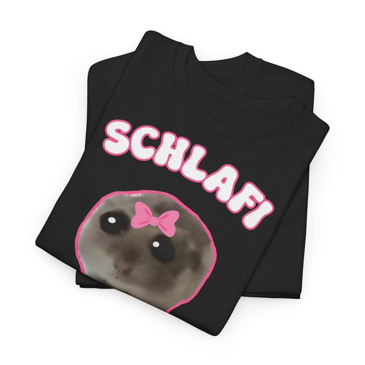 Schlafi Schlafi Lustiger Hamster - Hamster Hamstie Meme Schlaf T-Shirt