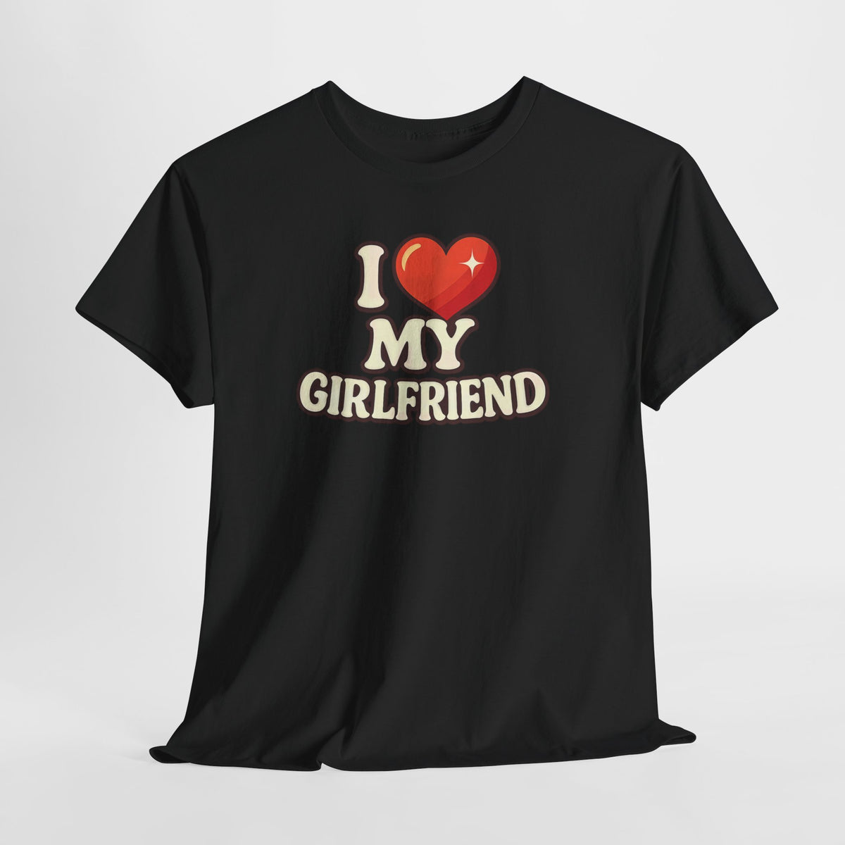 I Love My Girlfriend - Witziges Partner Shirt