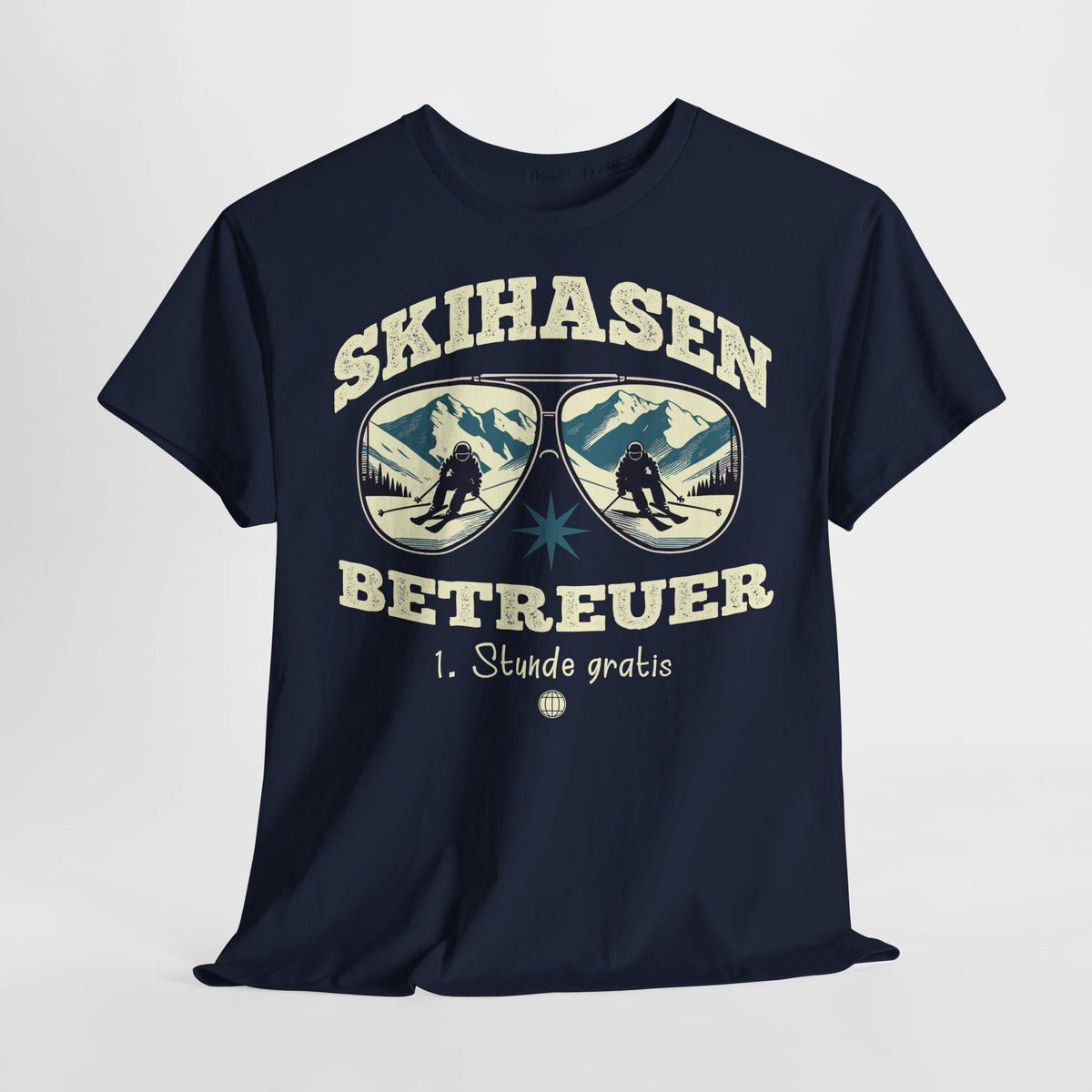 Ski Fahren Berghütten Shirt - Skihasen Betreuer Lustiges Geschenk T-Shirt