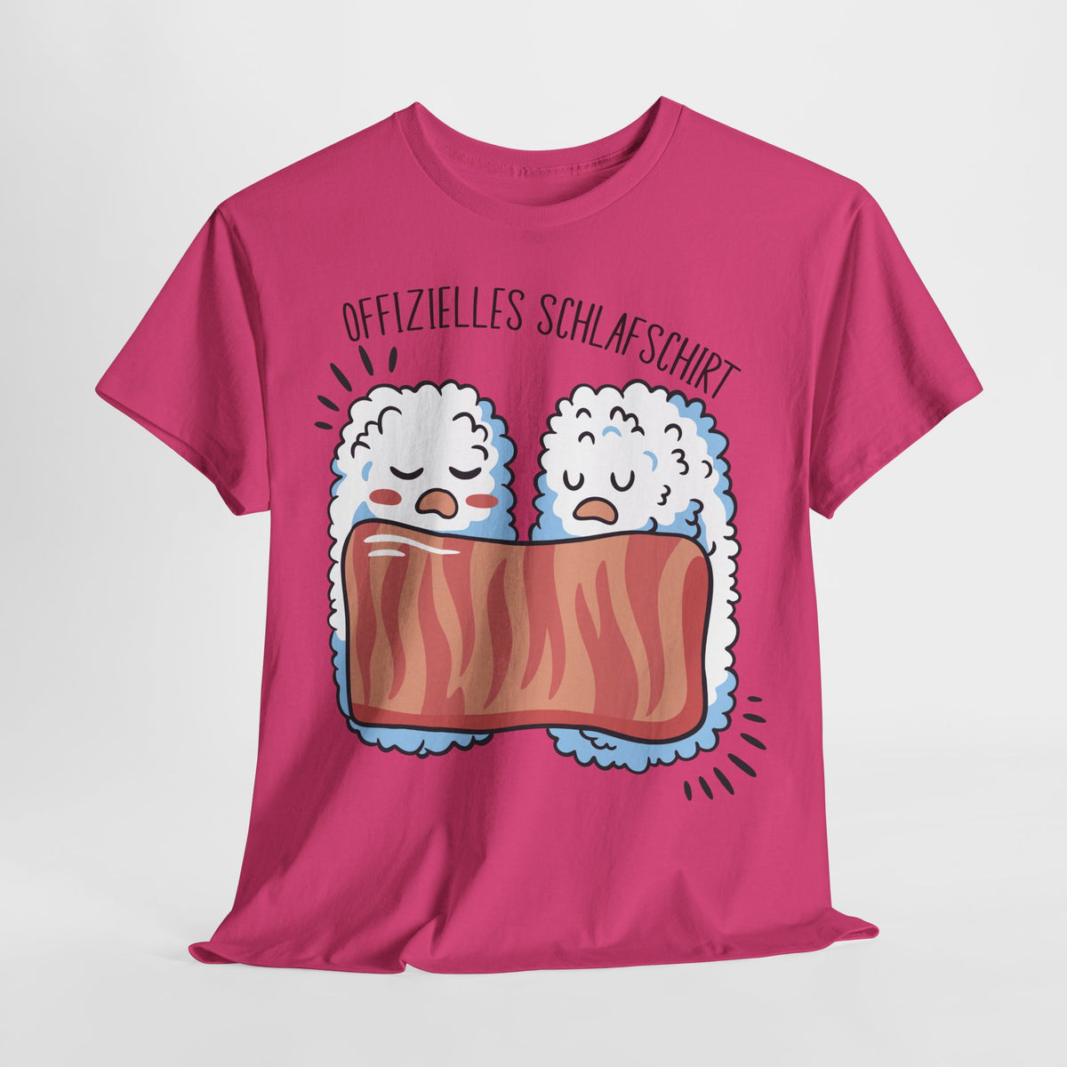 Sushi Liebhaber - Schlafendes Sushi - Offizielles Schlafshirt - Unisex Shirt