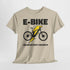 E-Bike Fahrer - E-Bike Lächeln Statt Hecheln - Lustiges T-Shirt