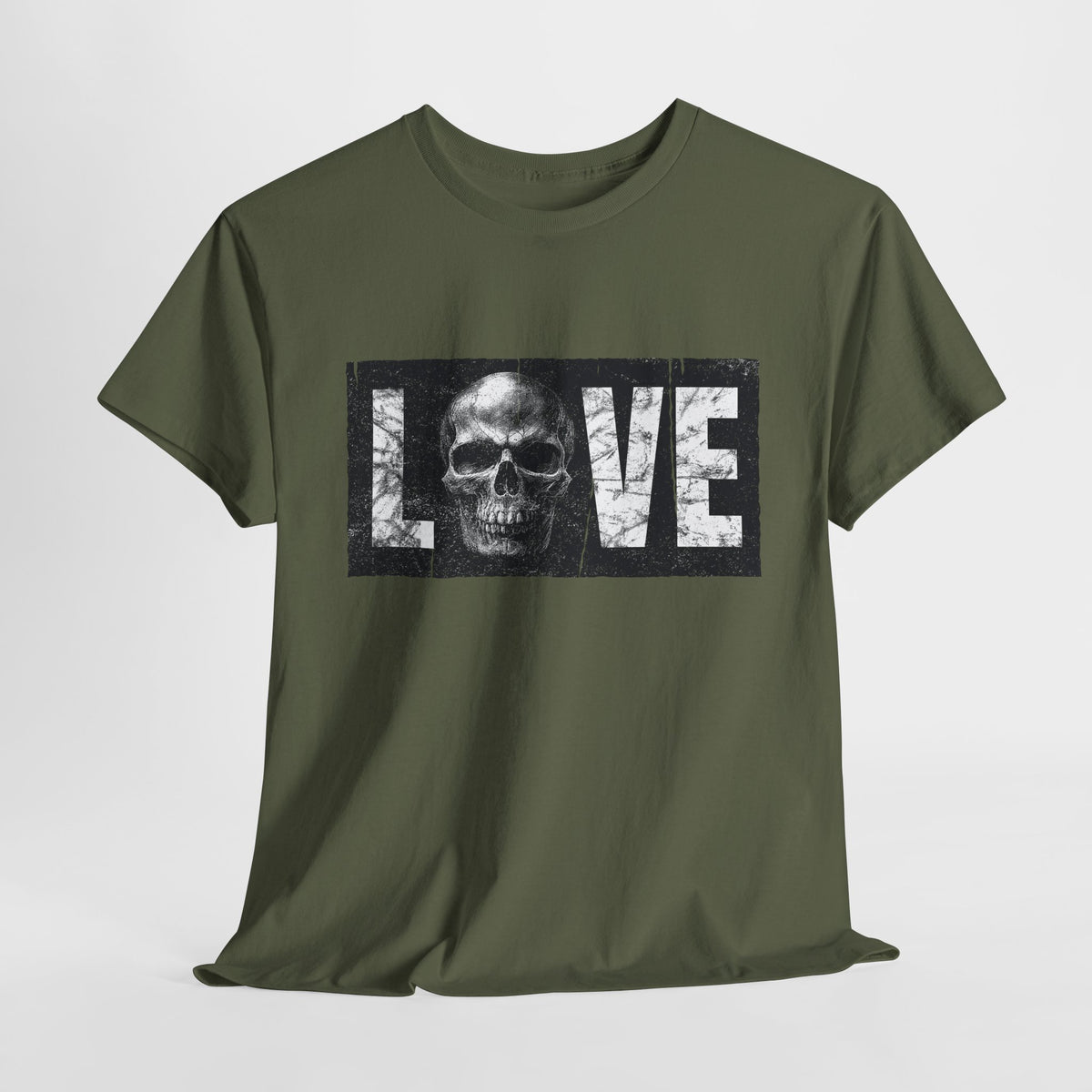Totenkopf LOVE - Schönes Streetstyle Shirt - Unisex Shirt