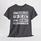 Zum Chillen geboren - Lustiges T-Shirt für Arbeitsmuffel