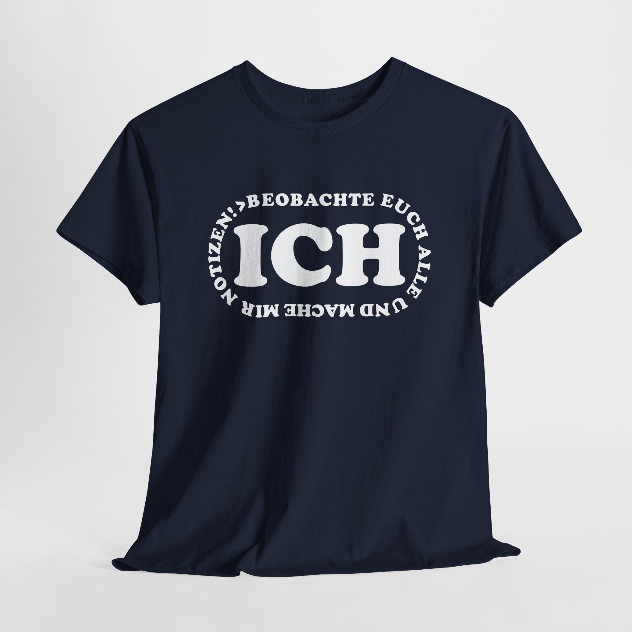 Lustiges T-Shirt mit Spruch Ich beobachte euch alle und mache mir Notizen Fun T-Shirt