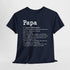 Lustiges Papa Shirt zum Vatertag – Witziges Geschenk für Väter, Grillmeister & Held des Alltags