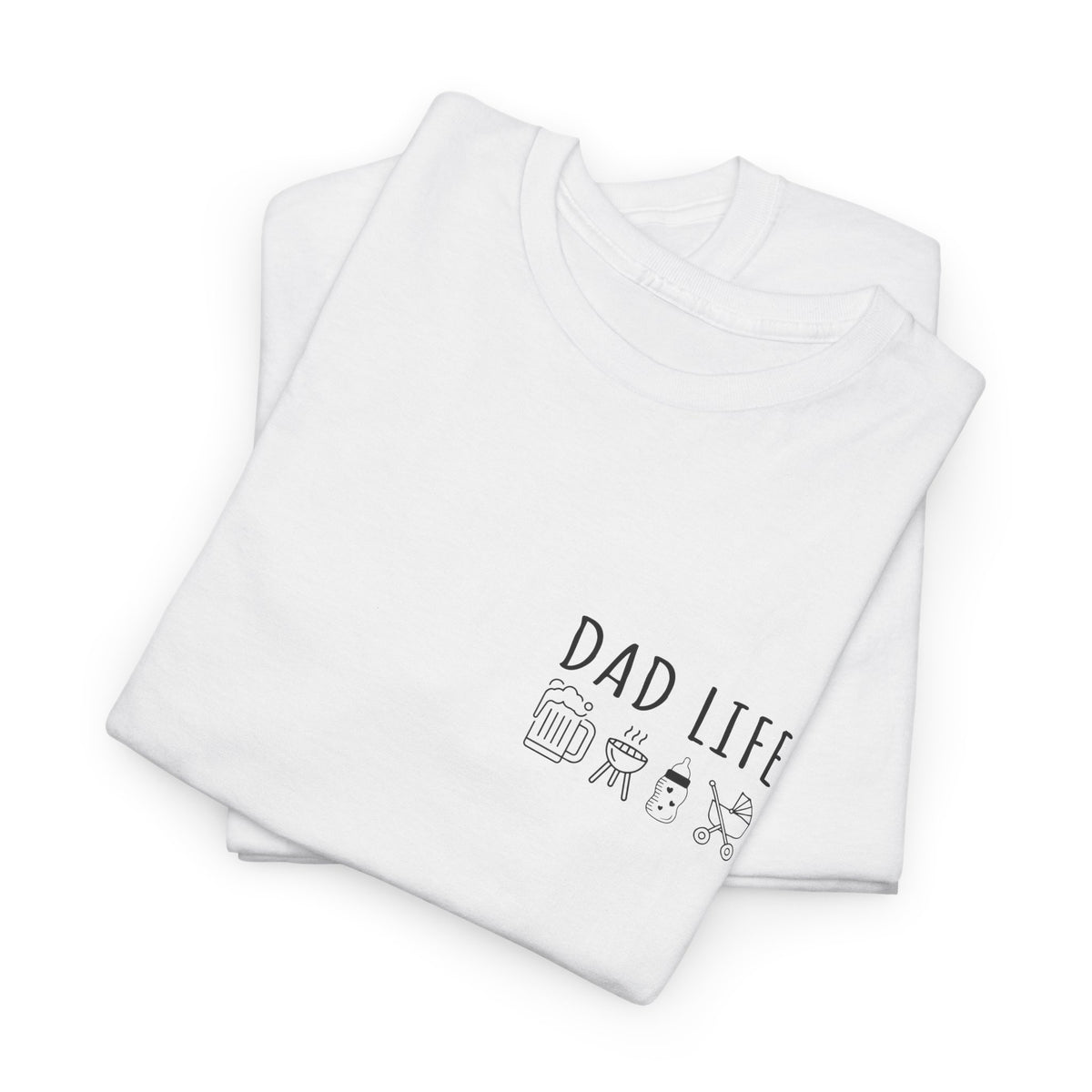 Papa Shirt - DAD LIFE - Vatertag Geburtstags Geschenk T-Shirt