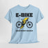 E-Bike Fahrer - E-Bike Lächeln Statt Hecheln - Lustiges T-Shirt