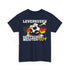 Fußball Verein Leverkusen Deutscher Meister 2024 Tanzender Fußball Fan Heimat Westfalen T-Shirt