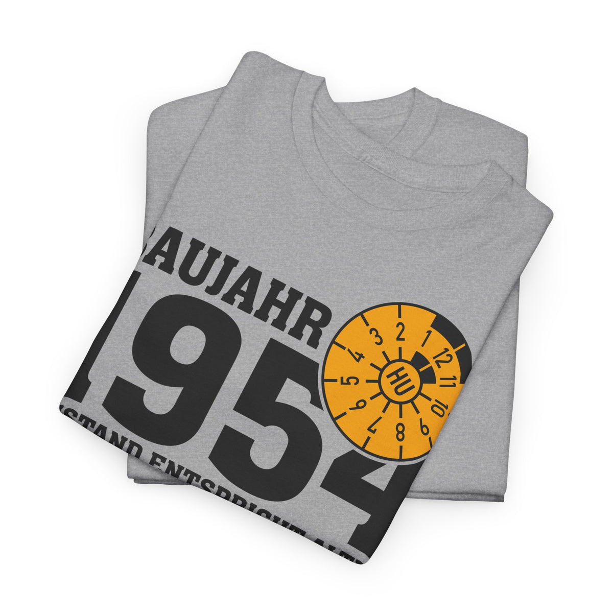 Geburtstag TÜV Baujahr 1954 Zustand entspricht Alter und Laufleistung Lustiges Geschenk Unisex T-Shirt