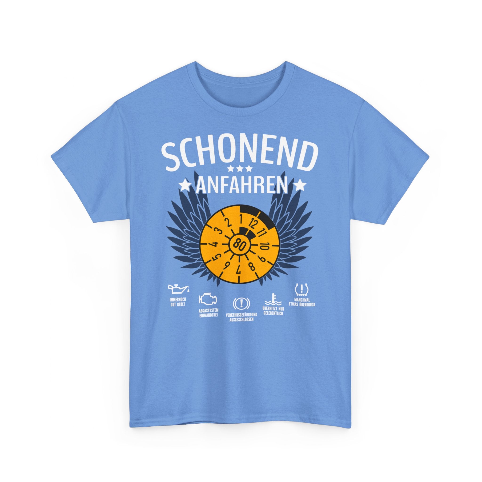 80. Geburtstag TÜV erteilt - Schonend anfahren - Lustiges Geschenk T-Shirt