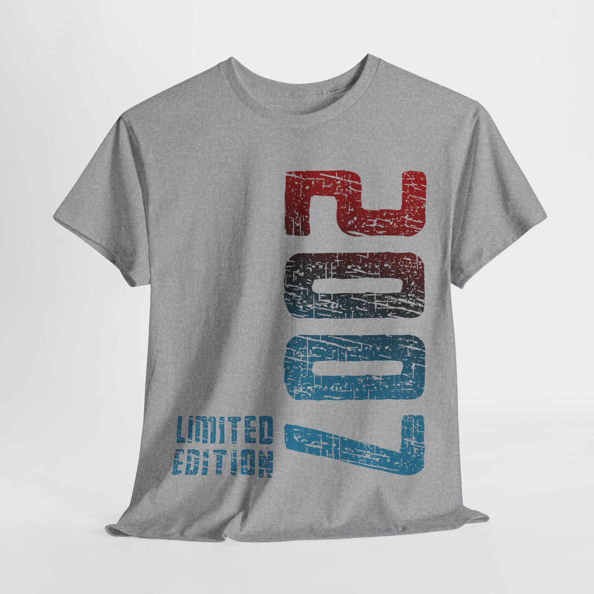 18 Geburtstag Geboren 2007 - Limited Edition - Geschenk T-Shirt