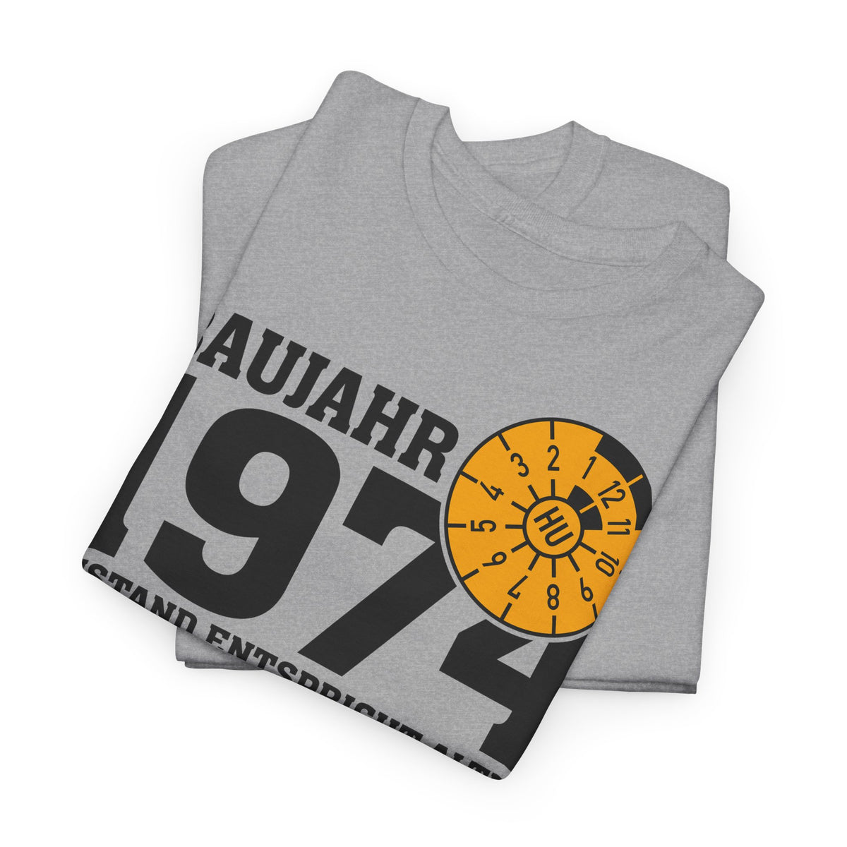 Geburtstag TÜV Baujahr 1974 Zustand entspricht Alter und Laufleistung Lustiges Geschenk Unisex T-Shirt