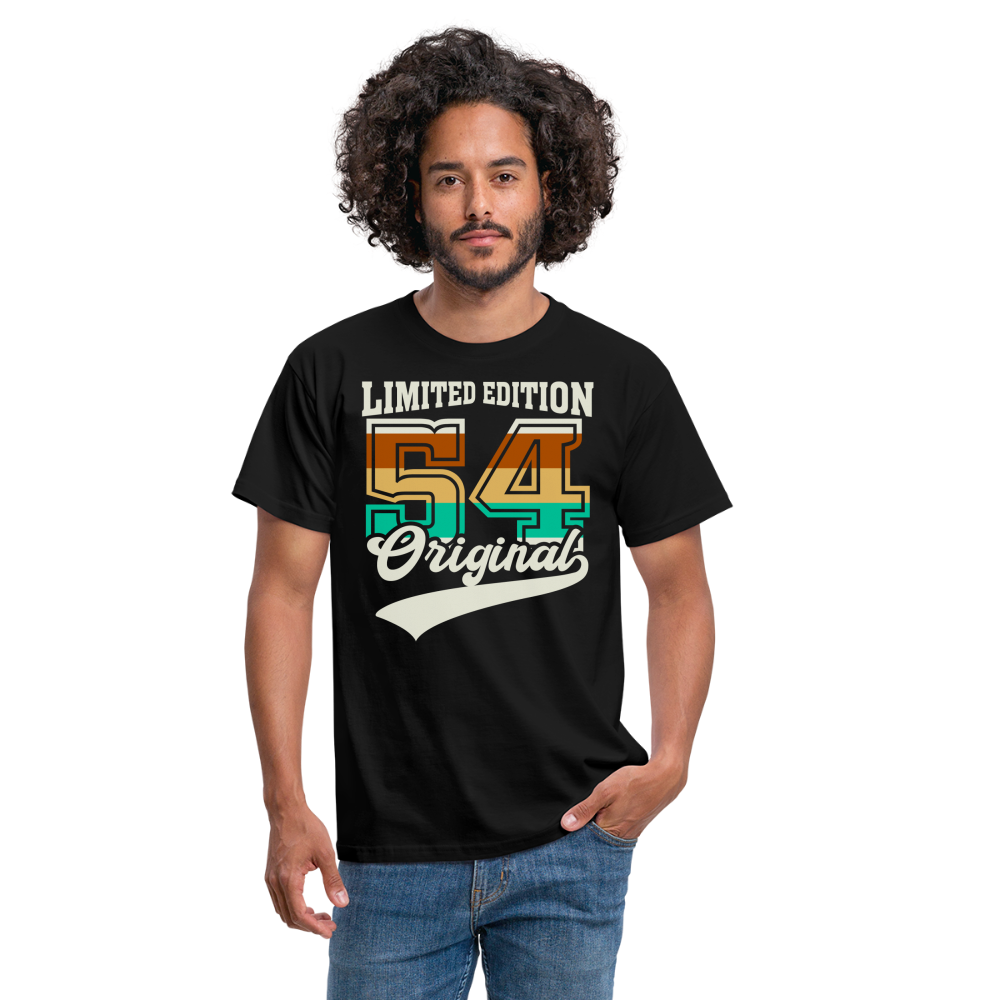 70. Geburtstag - 1954 Geboren - Retro Style - Geburtstags Geschenk T-Shirt - Schwarz