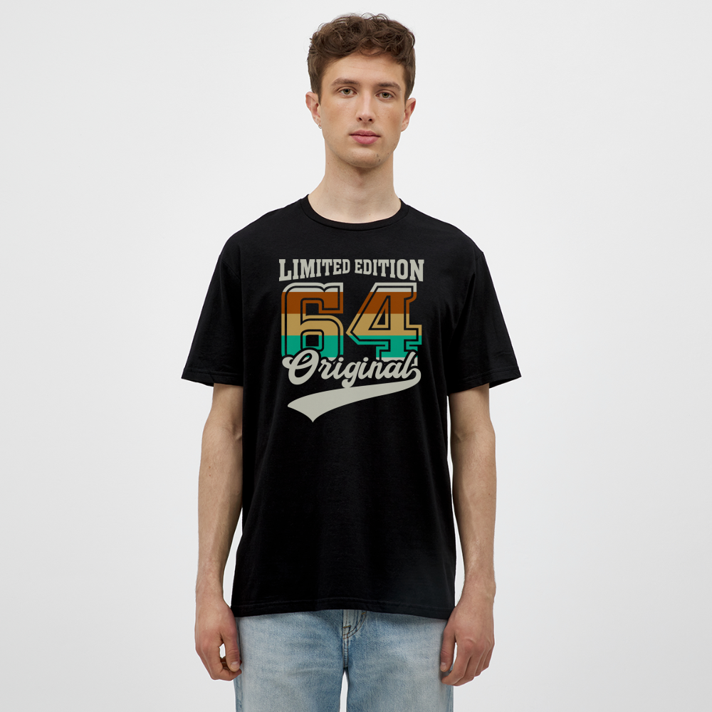 60. Geburtstag - 1964 Geboren - Retro Style - Geburtstags Geschenk T-Shirt - Schwarz