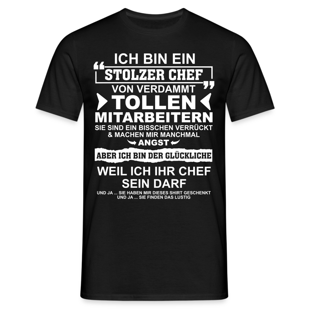 Weihnachten Lustiges Rentier Liegt unter Weihnachtsbaum Lustiges Weihnachts T-Shirt - Schwarz