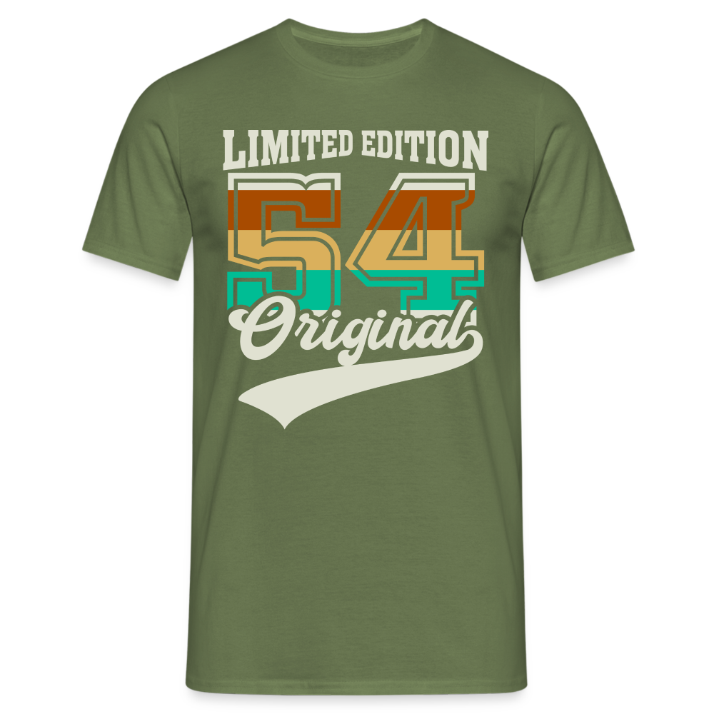 70. Geburtstag - 1954 Geboren - Retro Style - Geburtstags Geschenk T-Shirt - Militärgrün