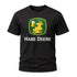 Trinkender Hirsch – Habe Deere Bier Logo Lustiges Parodie T-Shirt