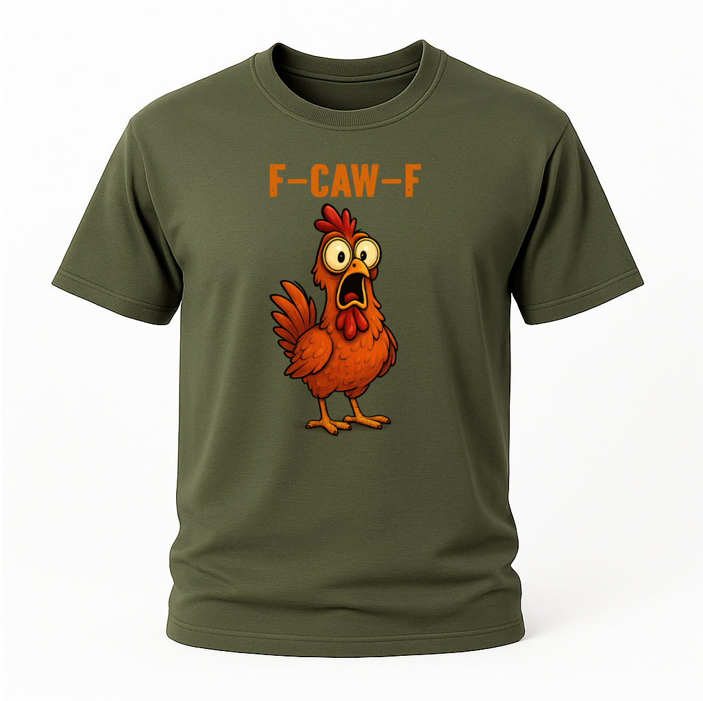 F-CAW-F Huhn Shirt – Lustiges Hähnchen T-Shirt für Humorvolle