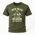 Wandern Berge Shirt - Bergmensch - WLAN In Den Bergen Am Stärksten - Lustiges T-Shirt
