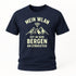 Wandern Berge Shirt - Bergmensch - WLAN In Den Bergen Am Stärksten - Lustiges T-Shirt