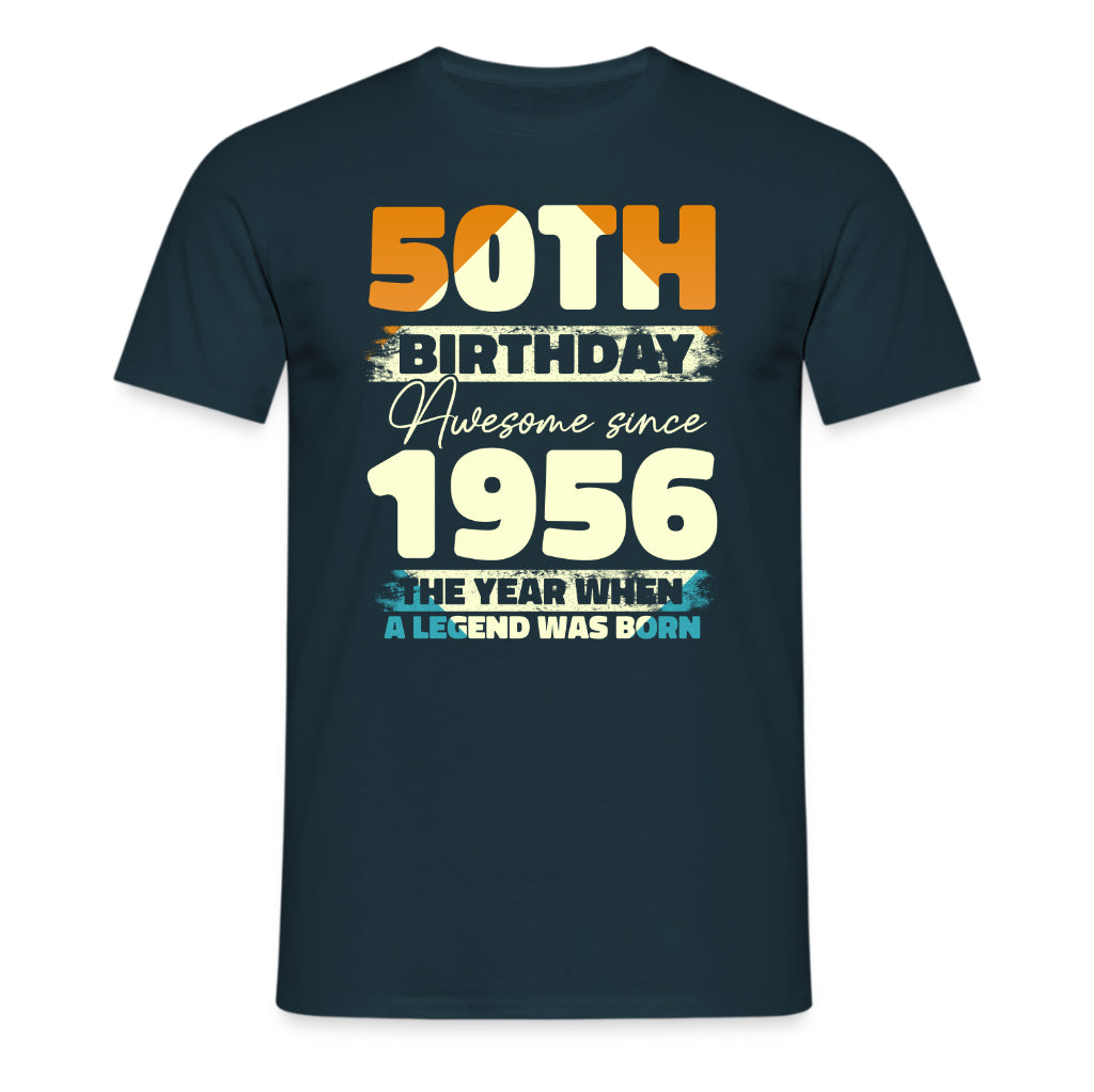70. Geburtstag Awesome Since 1956 Geschenk T-Shirt